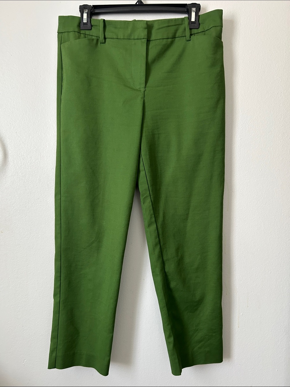 Liz Claiborne Emma Green Ankle Pants Stretch Trousers Size 6